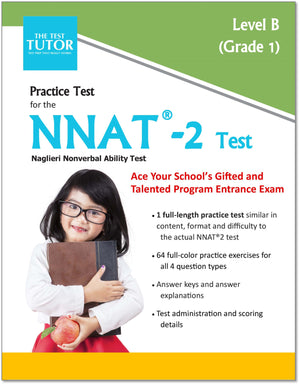 Practice Test for the NNAT 2 - First Grade (eBook)