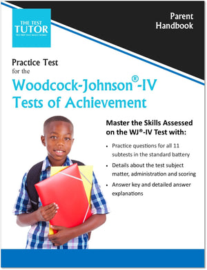Practice Test for the Woodcock-Johnson® IV Tests of Achievement (ebook)